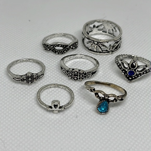 13 Boho ring bundle - Picture 2 of 9